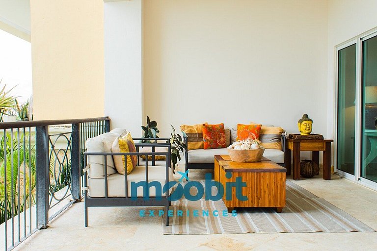 Hermoso y perfecto 2 Hab frente al mar en Cap Cana