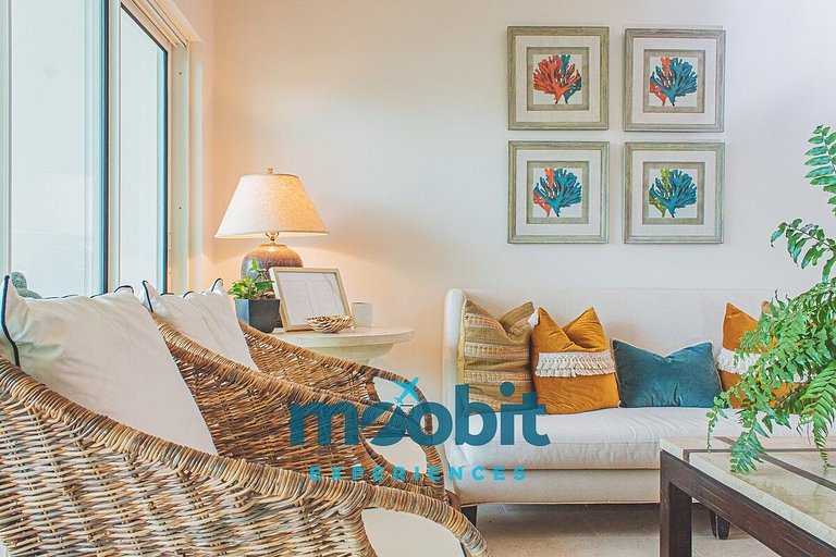 Hermoso y perfecto 2 Hab frente al mar en Cap Cana