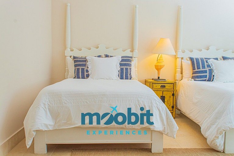 Hermoso y perfecto 2 Hab frente al mar en Cap Cana