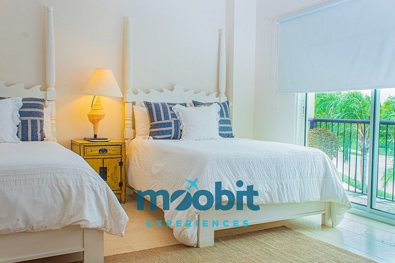 Hermoso y perfecto 2 Hab frente al mar en Cap Cana