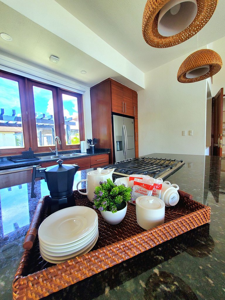 Espectacular Villa Tropical de 2 hab/ con Piscina Privada y