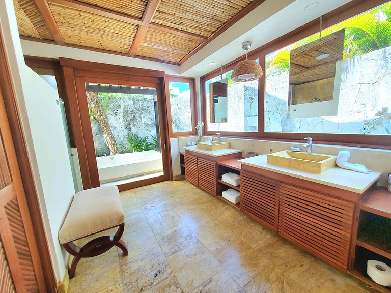 Espectacular Villa Tropical de 2 hab/ con Piscina Privada y