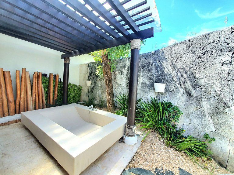 Espectacular Villa Tropical de 2 hab/ con Piscina Privada y