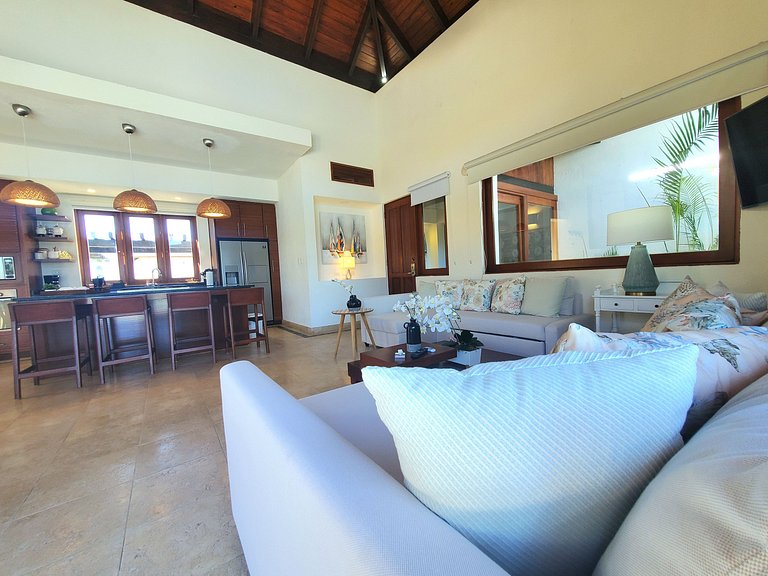 Espectacular Villa Tropical de 2 hab/ con Piscina Privada y