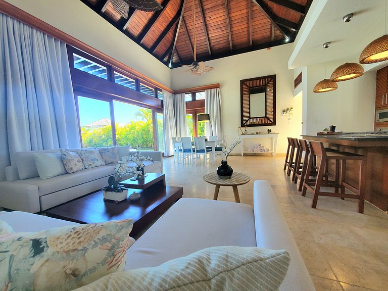 Espectacular Villa Tropical de 2 hab/ con Piscina Privada y