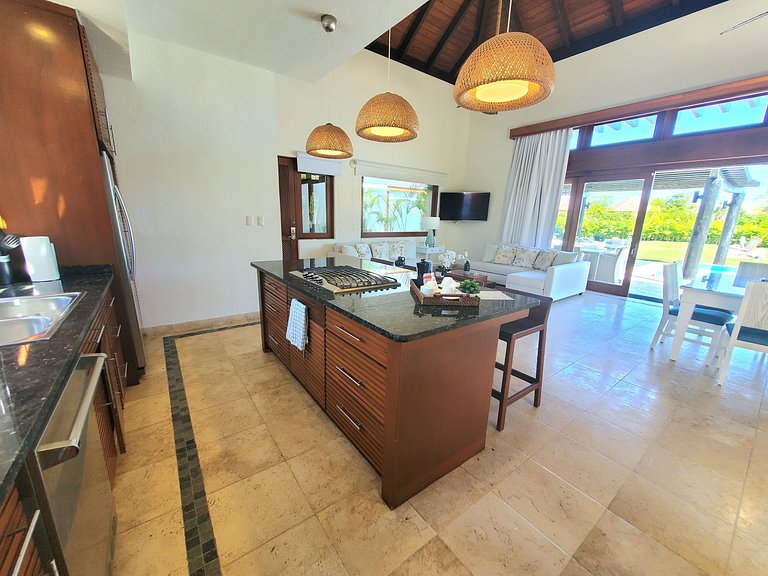 Espectacular Villa Tropical de 2 hab/ con Piscina Privada y