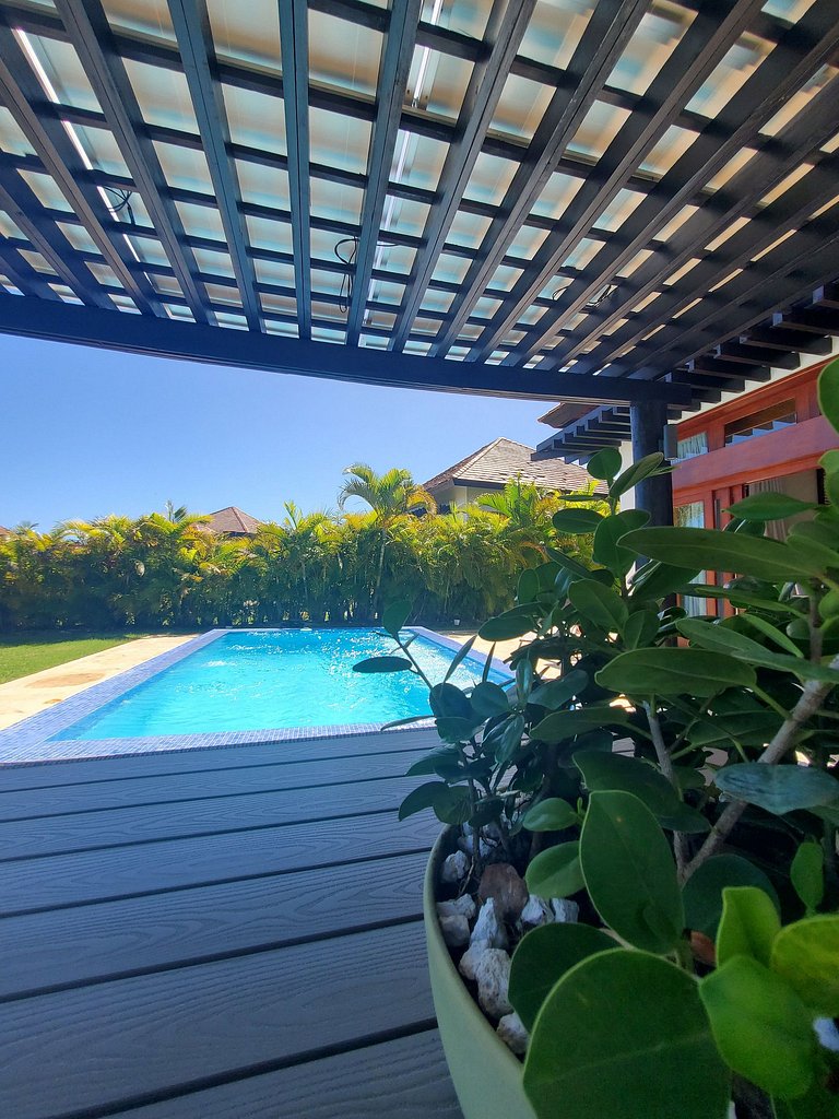 Espectacular Villa Tropical de 2 hab/ con Piscina Privada y