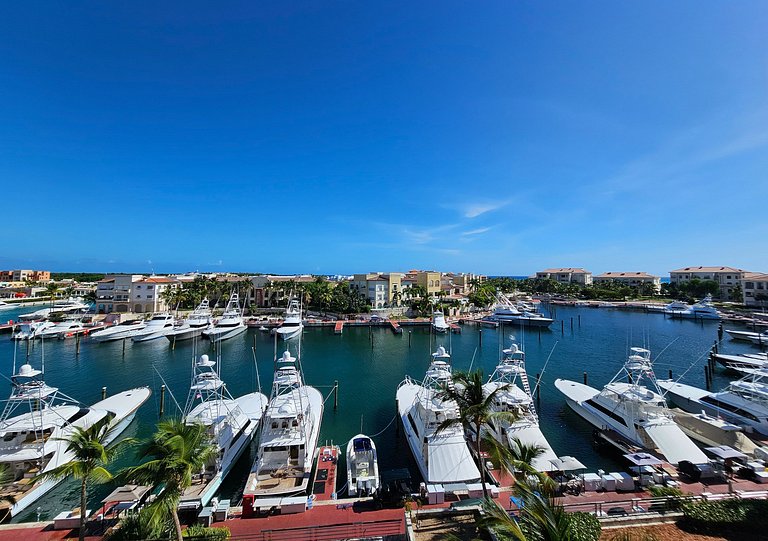 Lujoso Apto. 1Hab. con vista a la Marina Cap Cana