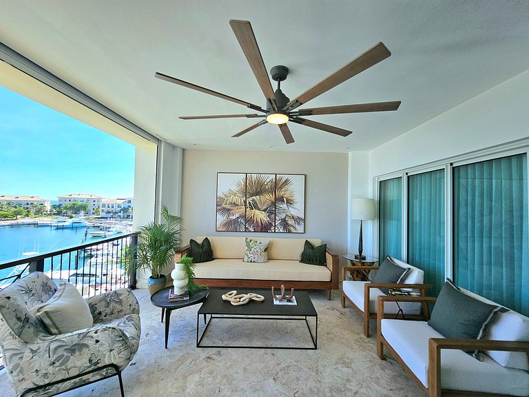 Lujoso Apto. 1Hab. con vista a la Marina Cap Cana