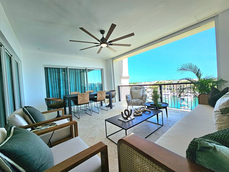 Lujoso Apto. 1Hab. con vista a la Marina Cap Cana